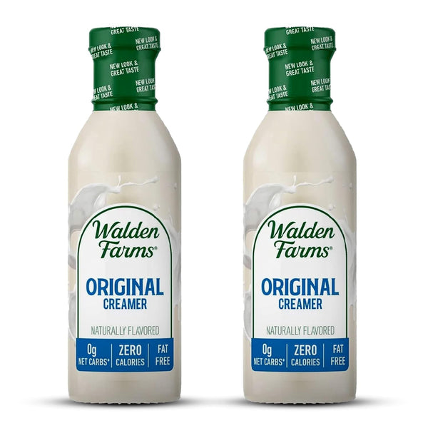 Walden Farms Original Coffee Creamer Zero Calorie, Fat-Free, Sugar-Free, Low Carb, Keto-Friendly,