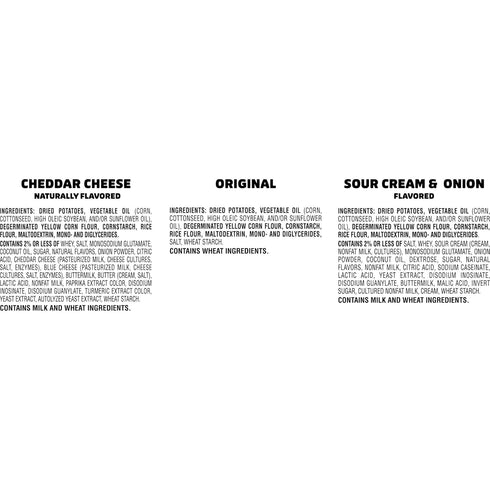 Pack, 19.3oz (27 Pringles Potato Crisps Chips, Lunch Snacks, Snack Cups, Variety Box Cups)