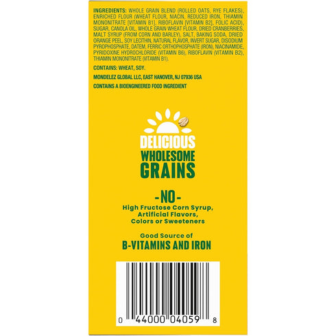 5 Packs (4 Pack) belVita Breakfast Bars Biscuits, Cranberry Orange, Biscuits Per