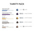 Pack, 50 Count Nespresso Capsules Original Line, Ispirazione Variety Mild, Medium, Dark Roast Espresso Coffee, Espresso