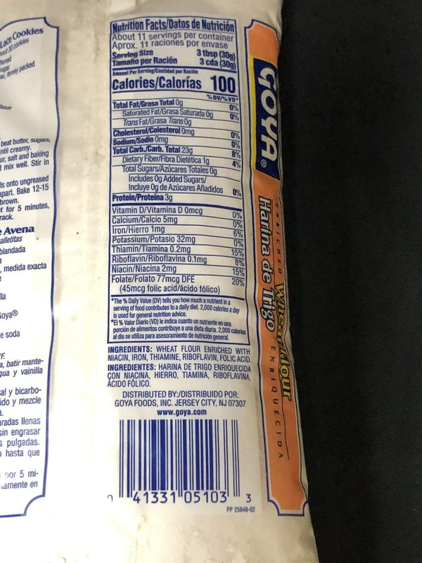 12 oz Goya Wheat Flour - Harina de Trigo