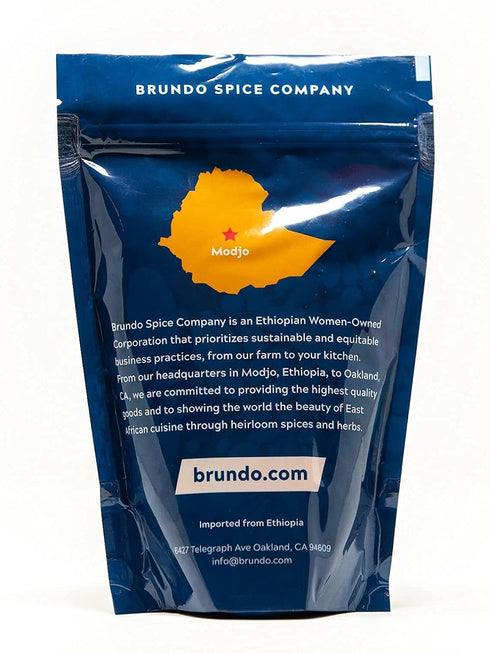 Awaze Ethiopian Mustard and Chili Pepper Blend, Sun-dried Ingredients, Processed in Ethiopia, Non-GMO, Organic, No