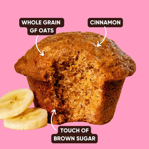 1pk GoNanas Original Oat Flour Banana Bread Mix, Suitable for Plant Based Vegan Diets, Gluten Free Dairy Free Snacks
