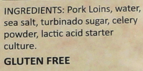7 Niman Ranch, Bacon Pork Canadian, Ounce