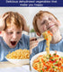 Egcina 16oz 100% 11-Ingredient Pack, 454g Freeze-Dried Seafood & Vegetable Mix - Natural Dehydrated Ramen Toppings
