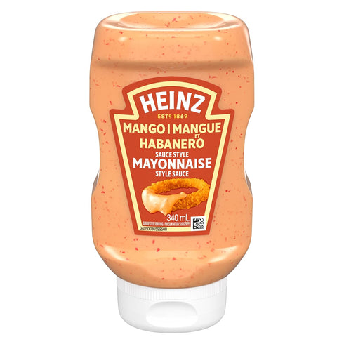 Heinz Mango Habanero Mayonnaise Sauce, 340ml/11.9 oz