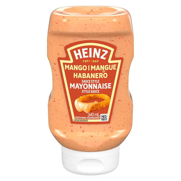 Heinz Mango Habanero Mayonnaise Sauce, 340ml/11.9 oz
