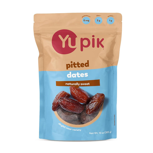 Yupik Pitted Deglet Nour Dates, 10 Oz, Kosher, Gluten-Free, Naturally Sweet Dried