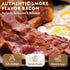 12 oz 5 Pack 1 Werling Fully Cooked Canned Bacon Ready to Eat Smoked Bacon, Shelf Stable up to Years, Long-Term Food