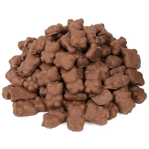 Gummies, 1 LB Bulk Muddy Bears Candy, Milk Chocolate Covered Great Goodie Bag Fillers or Party Favors