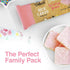 Pack 12 (Pack 12, Deluxe & Bla Bla Thin and Crispy Strawberry Yogurt Chocolate Rice Cakes, Kosher Certified Dairy