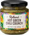Roland Foods Hot Green Chili Crunch, 7 Ounce Jar, Pack of 1