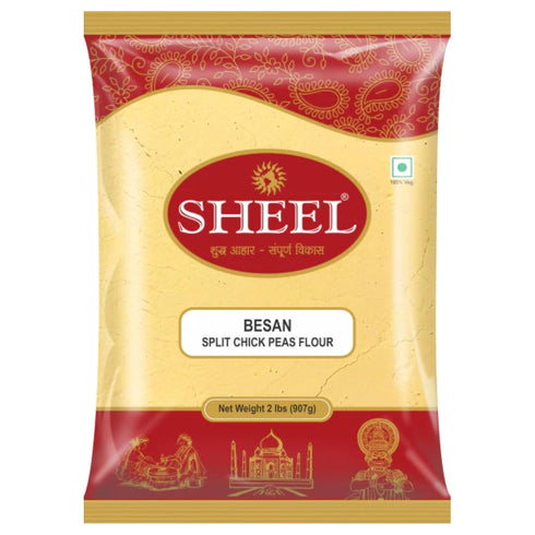 Sheel Chana Besan - Split Chick Peas Flour - 2 Lb (907g)~