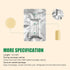 14m/46ft, 32mm/11/4'', 1 FAIRSKY Edible Drying Sausage Casing,Clear Smoked Collagen Sausage Casings for Flavorous