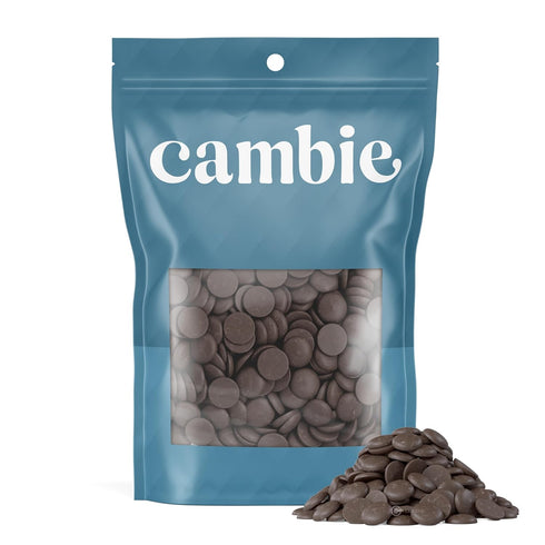 Cambie Dark Chocolate Wafers, Melting Chocolate Candy Melts - 2 Pounds Baking