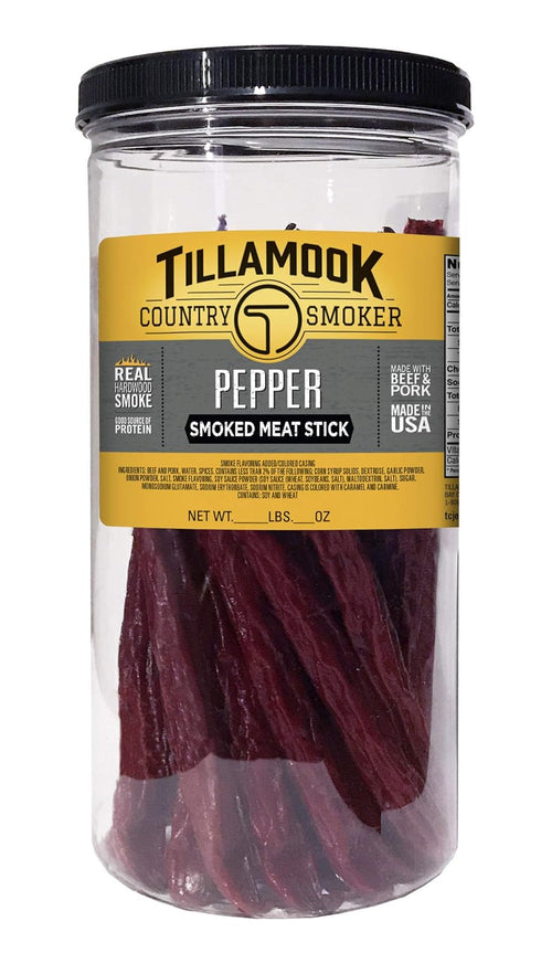 Tillamook Country Smoker 13oz Tillamook Real Hardwood Smoked Old Fashioned Silver Dollar Beef Jerky Resealable Jar