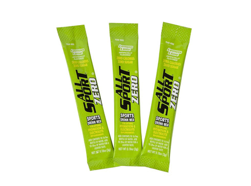 50 All Sport Powder Hydration Sticks, Zero Calorie, Performance Electrolyte Drink Mix, Sugar Free, Lemon-Lime, Ct box