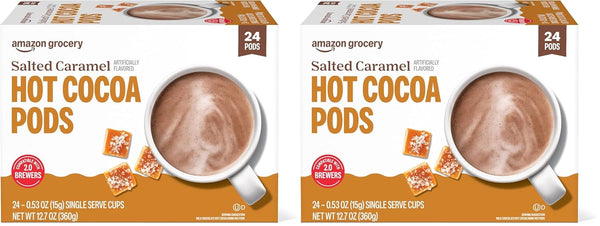 Amazon Brand - Happy Belly Hot Cocoa Pods Compatible with 2.0 K-Cup