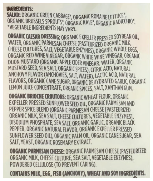 365 by Whole Foods Market 9.25 oz , Organic Salad Kit - Kale Caesar