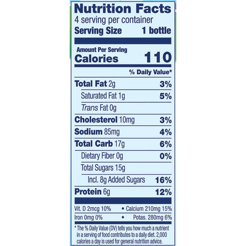 Stonyfield Organic 6 Oz 4Ct , Low Fat Wild Berry Smoothie, Fl Bottles