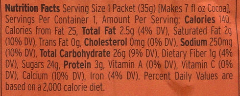 35 (Pack 2) Land O Lakes Cocoa Mix, Classic Mint, grams