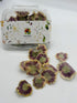 Edible Flower Freshly Preserved Freeze-dried Geranium Leaves | 0.2 oz Dried Edible
