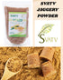 227g 8oz SVATV Jaggery Powder, Hand Crushed Gur Powder | Natural Sweetener | Brown Sugar | Indian Sugar Cane Substitute