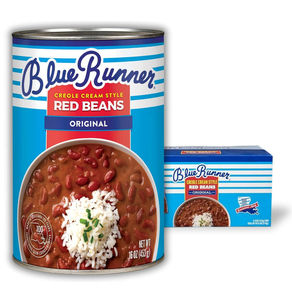 Blue Runner Creole Cream Style Red Beans 16 Oz (Pack Of 6)