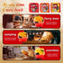 3 Pack 425g, Yumei Instant Hotpot Self-Heating With Vegetable and Noodles in, Tomato Flavor(Tomato Soup)