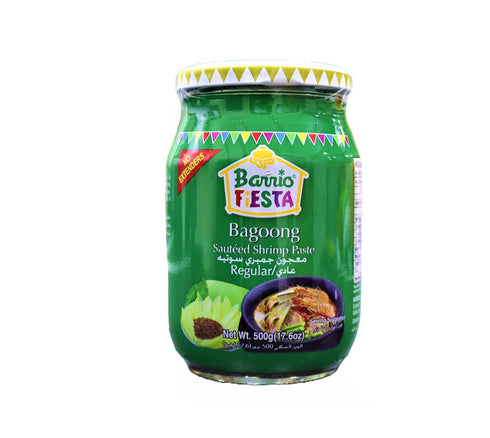 Barrio Fiesta , Ginisang Bagoong Regular (Sauteed Shrimp Paste), 17.65 oz