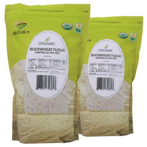 McCabe Organic Buckwheat Flour - Buckwheat Flour Organic | Rich with Fiber