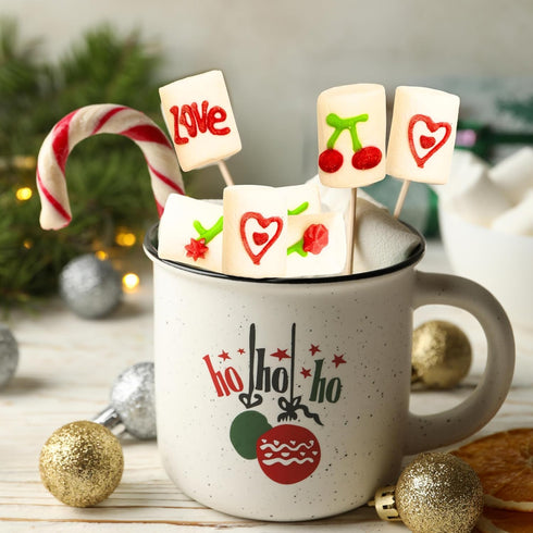 30 Count 3 Pack, 4.5 OZ 90 count Marshmallow Gift Soft & Fluffy Vanilla Marshmallows, Festive Holiday Treats,Gluten