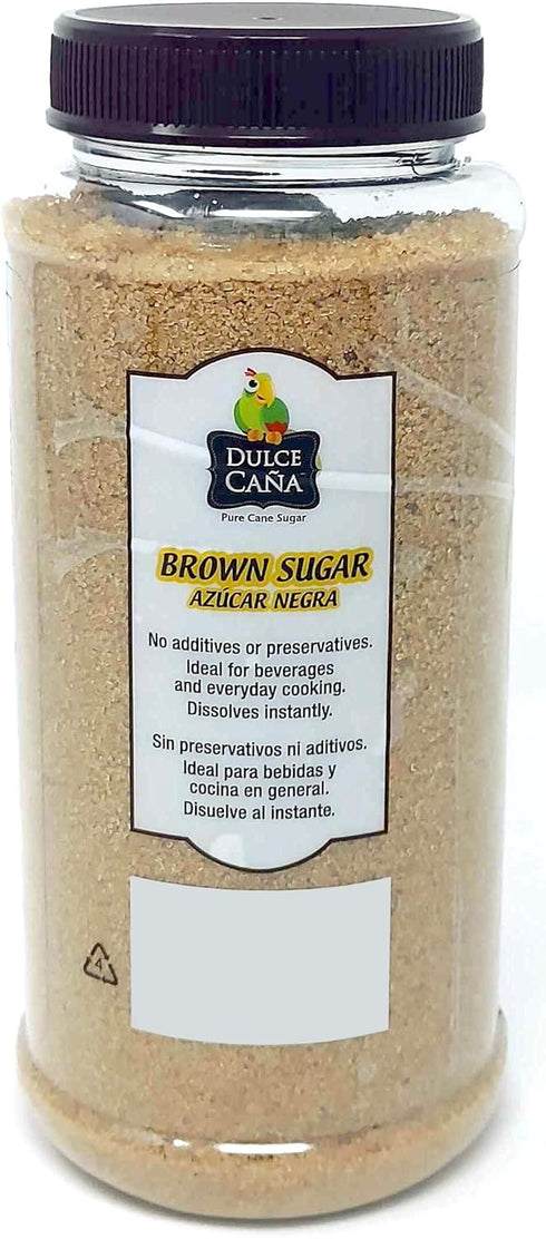 Dulce Caa 2lb 2 (Pack 1) Azcar Negra, Organic Non-GMO Pure Cane Brown Sugar, Jar Pound
