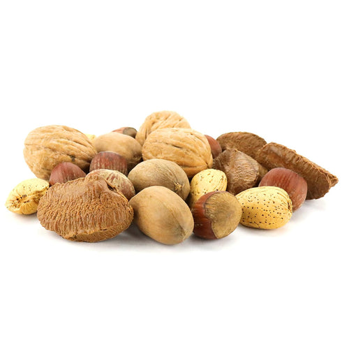 4 4 Lbs Anna and Sarah Premium Mixed Nuts in Shell, Pound Bag, California Jumbo Chandler Walnuts, Georgia Extra Large