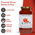 24oz (Pack 3) Dave's Gourmet Organic Spicy Heritage Red Pasta Sauce - Jar of - Zesty & Rich Tomato Chili Blend