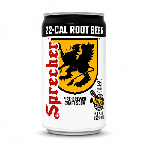 Sprecher 7.5 oz (10 Pack) Low Cal Root Beer fl Mini Cans