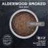 2 lb. Alderwood Smoked Sea Salt - Bag Fine Grain by San Francisco Salt Company