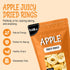 26 oz Oh! Nuts Dried Apple Rings - Apple Slices - - Dried Apples - No Sugar Added - Dehydrated Fruit Bites