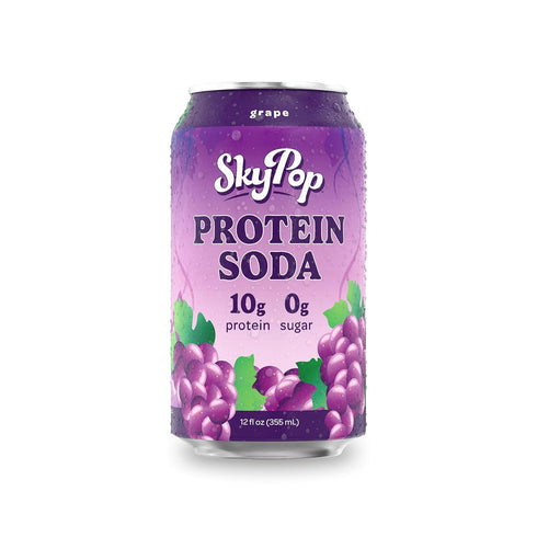 SkyPop Protein Soda - Next-Generation Soda Crafted with Bold Flavor, 10g of