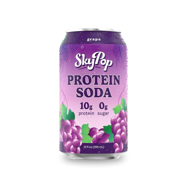 SkyPop Protein Soda - Next-Generation Soda Crafted with Bold Flavor, 10g of