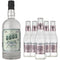 Dhos Handcrafted Non-Alcoholic Gin w 5 Pack Fever Tree Club Soda -