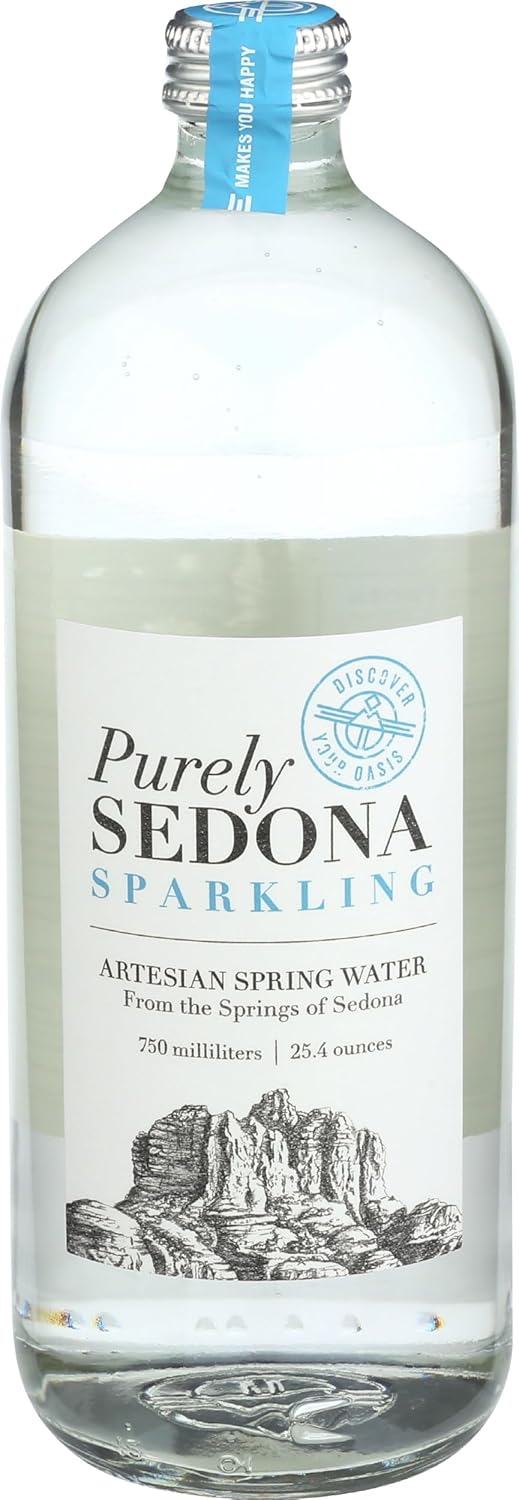 Purely Sedona Sparkling Water, 25.4 FZ