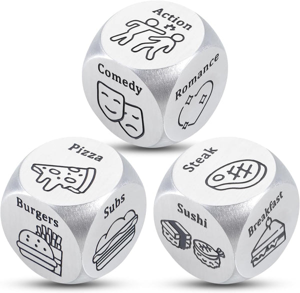 Valentines Day Gifts for Her Women, Anniversary Dice Gifts for Her Him