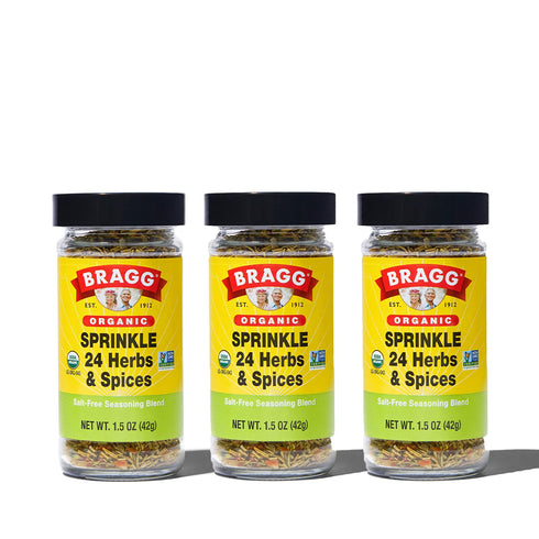 Bragg Sprinkle Herbs and Spices Seasoning - 1.5oz, 3 Pack