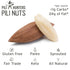 5oz Pili Hunters - Wild Sprouted Pili Nuts, Pink Himalayan Salt, Bag, Keto/Paleo/Vegan Snacks, Low Carb Energy, Gluten
