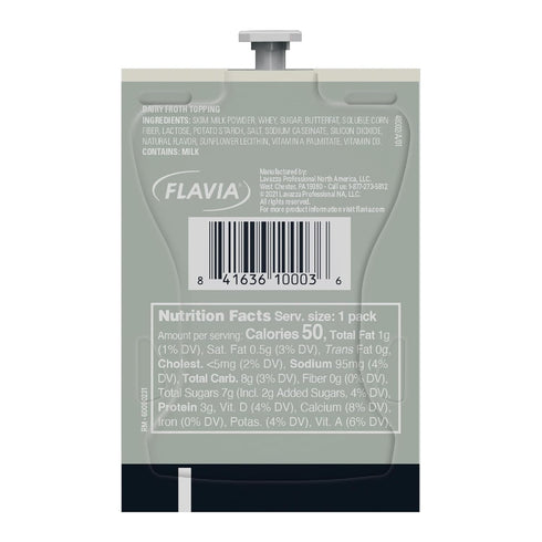 Flavia 72 Count Froth)(Packaging Mars Alterra Real Milk Froth, Original, (Formerly Fabulous may be vary)