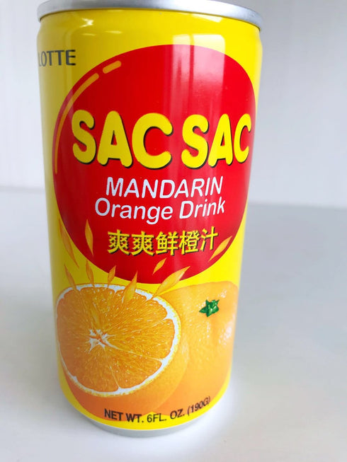 Lotte SAC SAC MANDARIN ORANGE DRINK