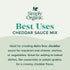 0.85 (Pack 12) Simply Organic Dairy-Free Cheddar Sauce Mix, Organic, Ounce