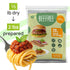 ~2 lb 227g Creative Pea Beef-Style Mix | Makes from | Shelf-Stable Vegan Protein | Just Add Water & Oil | Easy Burgers