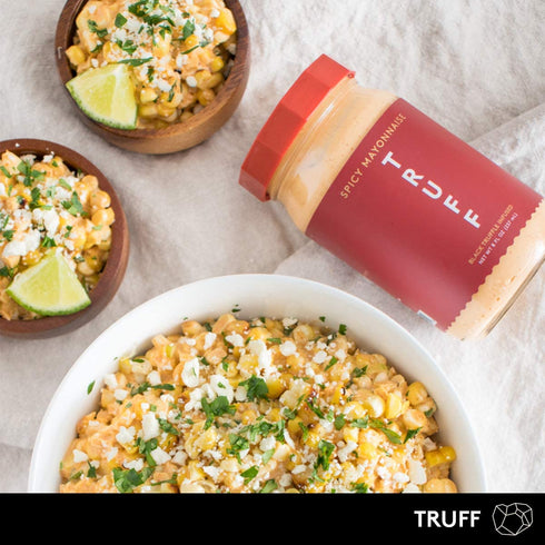 8 (Pack 2) TRUFF Black Truffle Infused Spicy Mayonnaise, FL